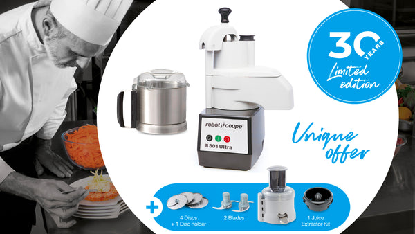 Celebrating 30 Years of Culinary Excellence with Robot-Coupe's R 301 Ultra Anniversary Offer
