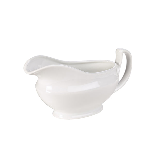 Genware Porcelain Sauce Boat 14cl/ 5oz pack of 6