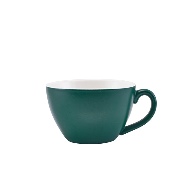 GenWare Porcelain Matt Teal Bowl Shaped Cup 34cl/ 12oz Per Case of 6