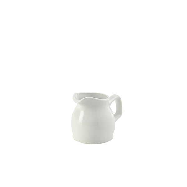 Genware Porcelain Jug 14cl/ 5oz pack of 6