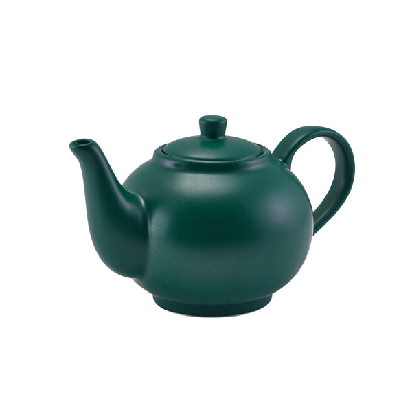 GenWare Porcelain Matt Teal Teapot 45cl/ 15.75oz Per Case of 6
