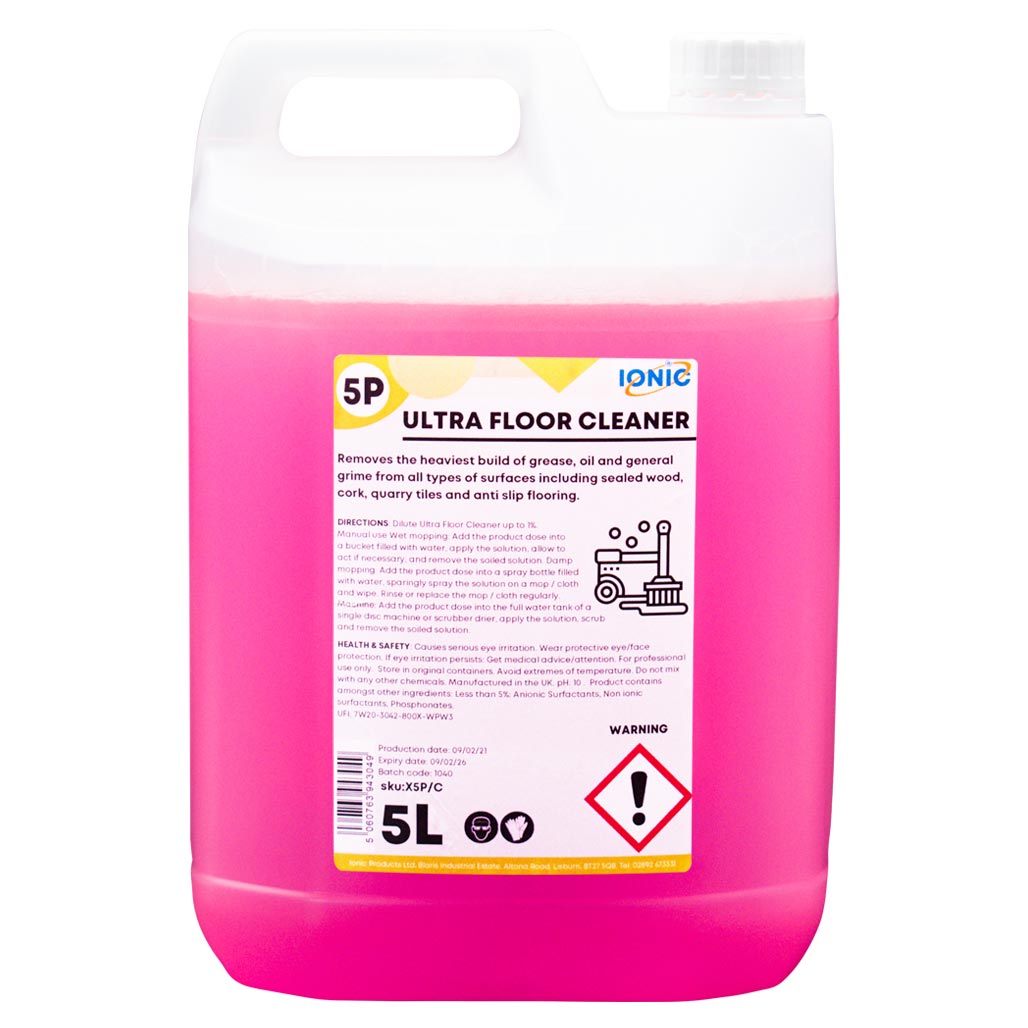5P Ultra Floor Cleaner 4x5L