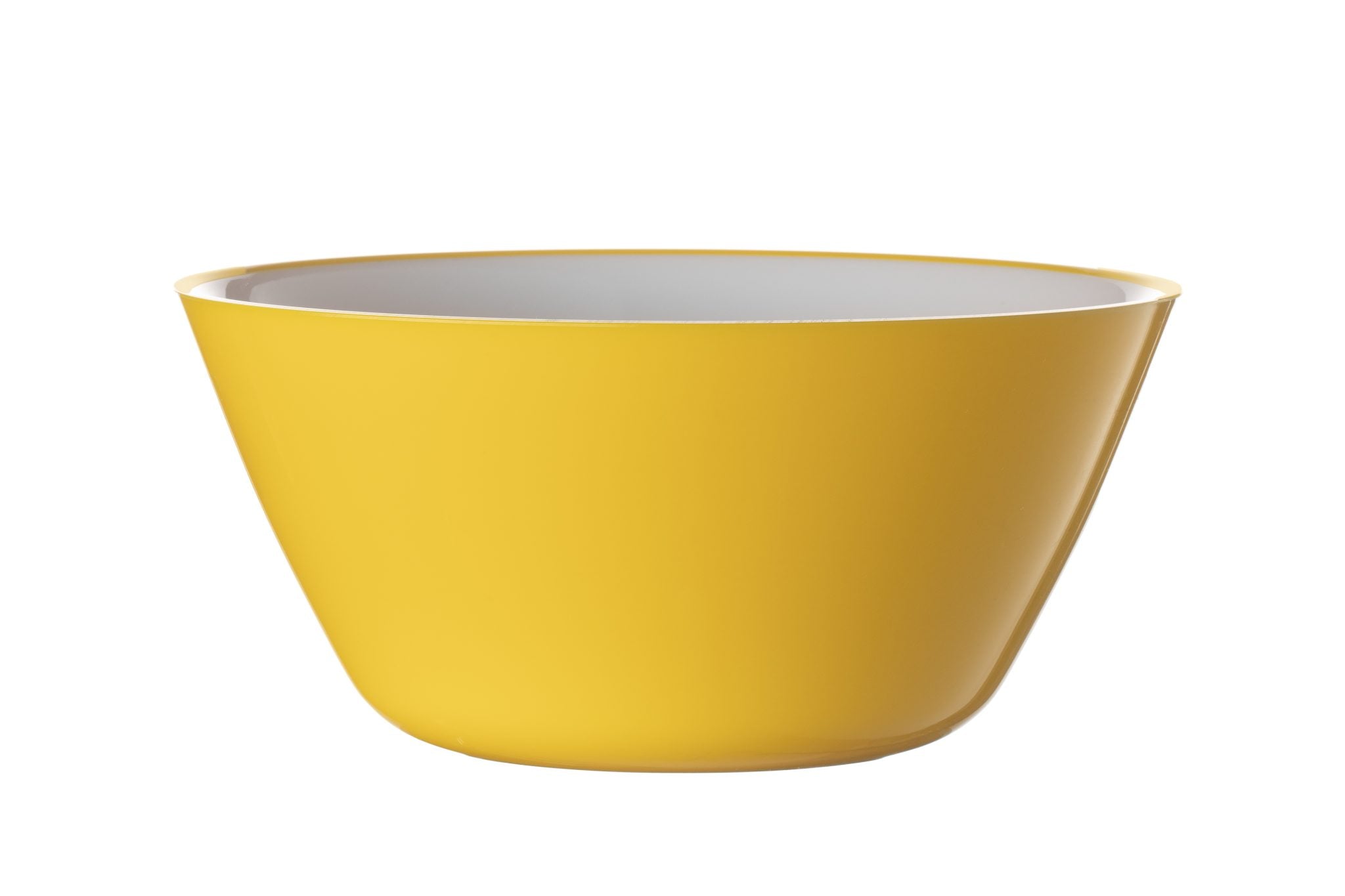 Harfield Yellow 27cm Acrylic Display Bowl