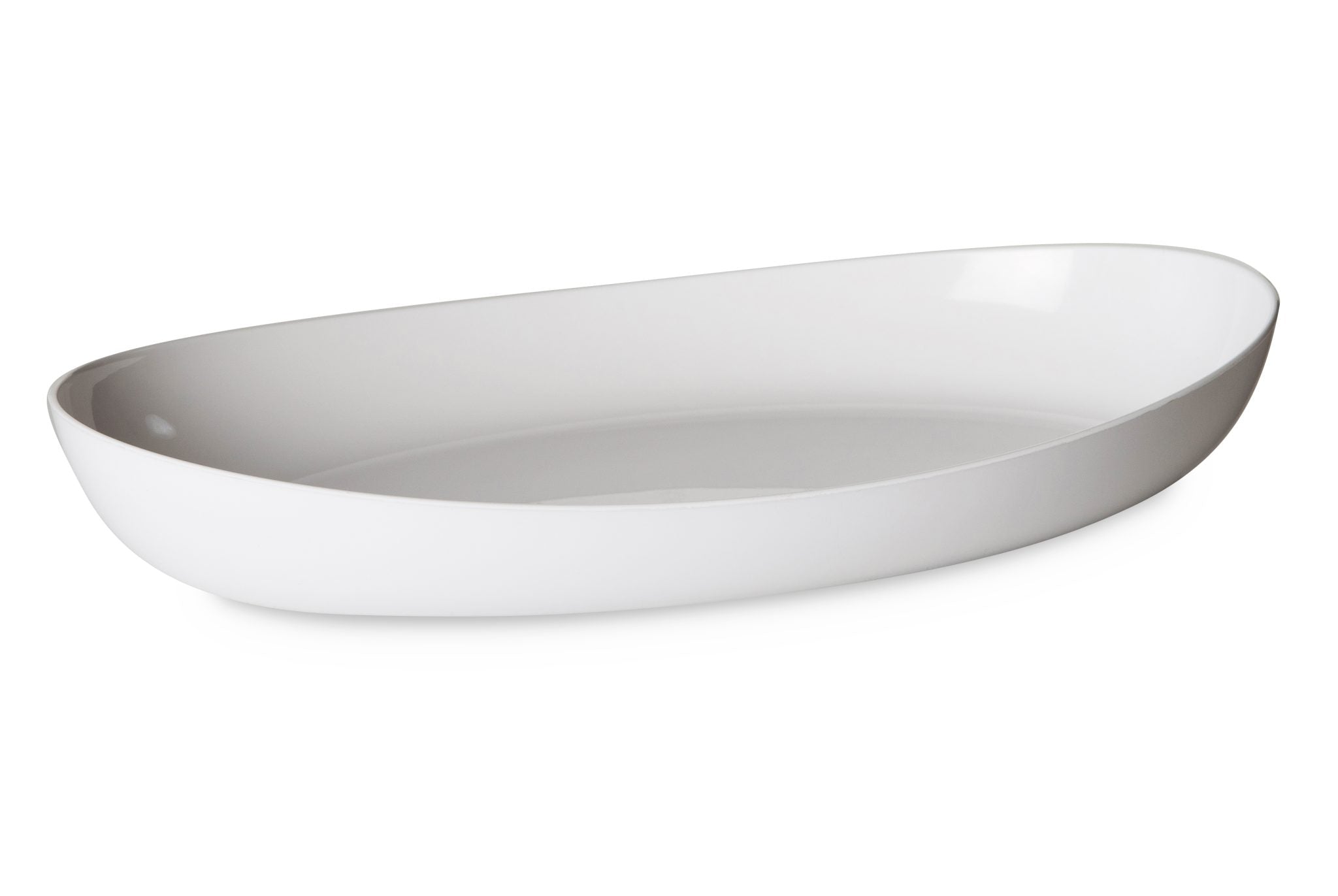 Harfield White Acrylic 38 x 23 x 6cm Server Plate