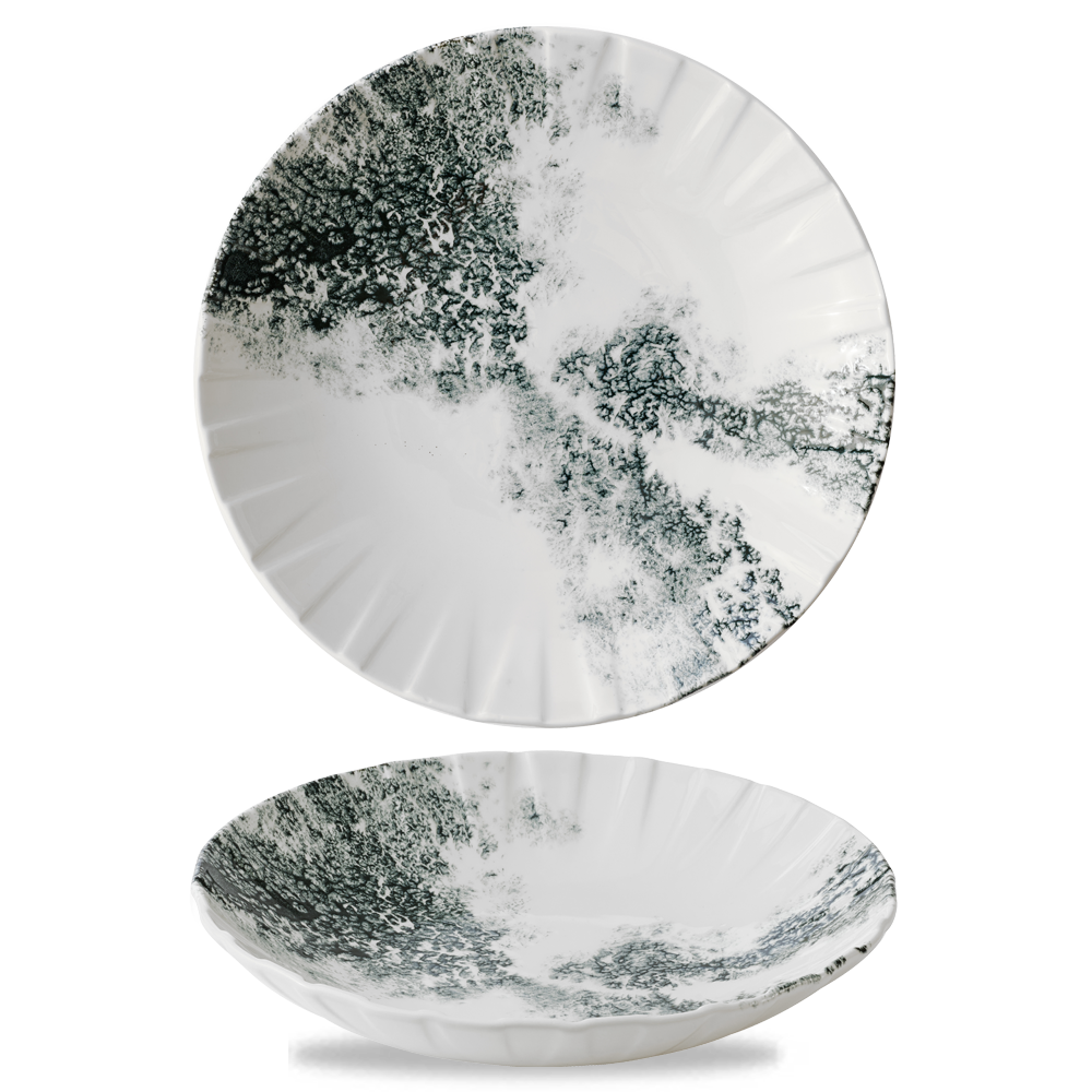 Smoke Black Coupe Bowl 10 3/4" Box 6