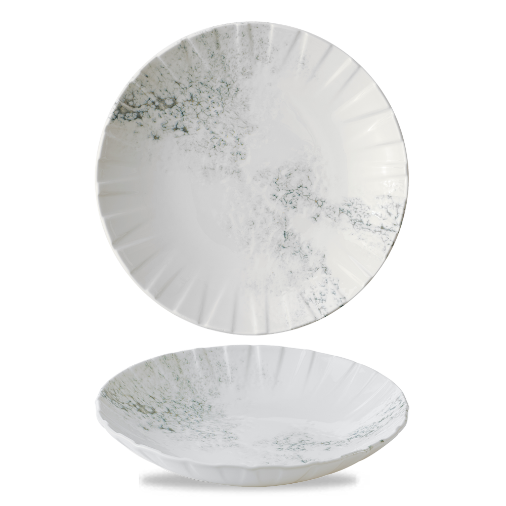 Smoke Grey Coupe Bowl 8 1/4" Box 6