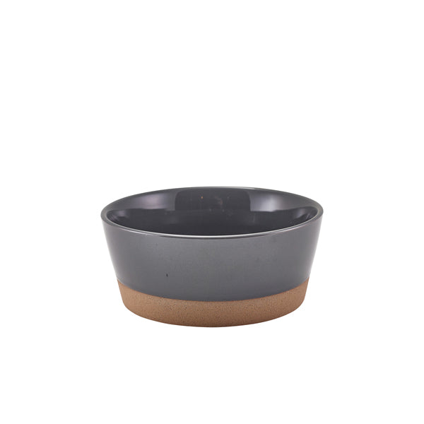 GenWare Kava Dark Grey Stoneware Bowl 15.5cm Per Case of 6