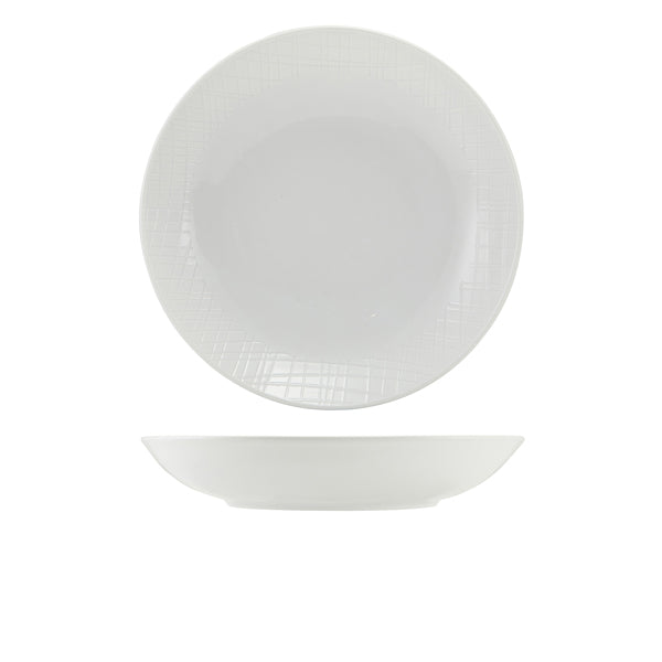 Incise Porcelain Lavara Coupe Bowl 23cm Per Case of 6
