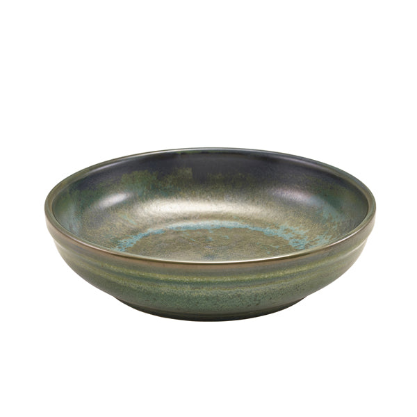 Terra Porcelain Aqua Green Coupe Bowl 23cm Per Case of 6