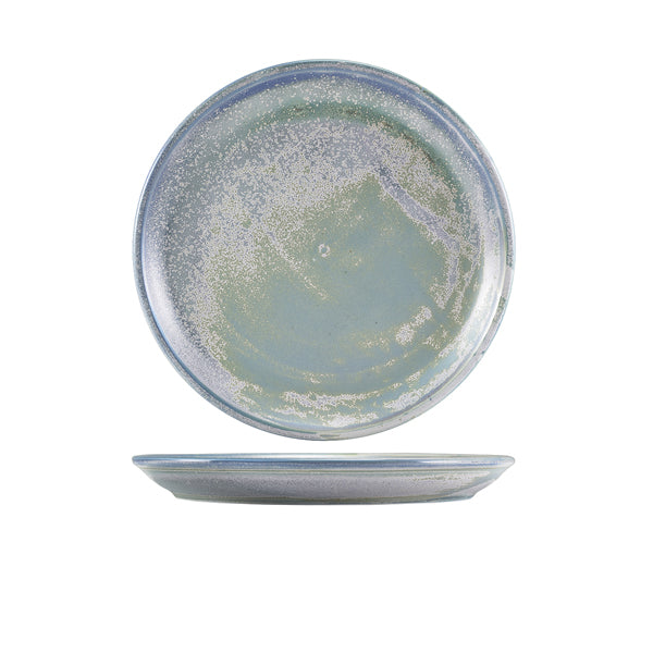 Terra Porcelain Seafoam Coupe Plate 24cm pack of 6