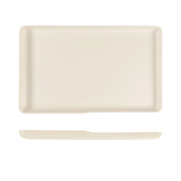 White Copenhagen Melamine GN 1/1 Platter 53 x 32.5 x 3.5cm Per Case of 1