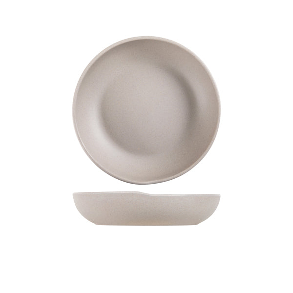 Sand Brown Copenhagen Melamine Coupe Bowl 24.5 x 5.3cm Per Case of 6