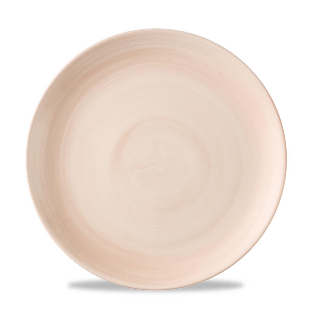 Stonecast Canvas Coral Evolve Coupe Plate 10.25" Box 12