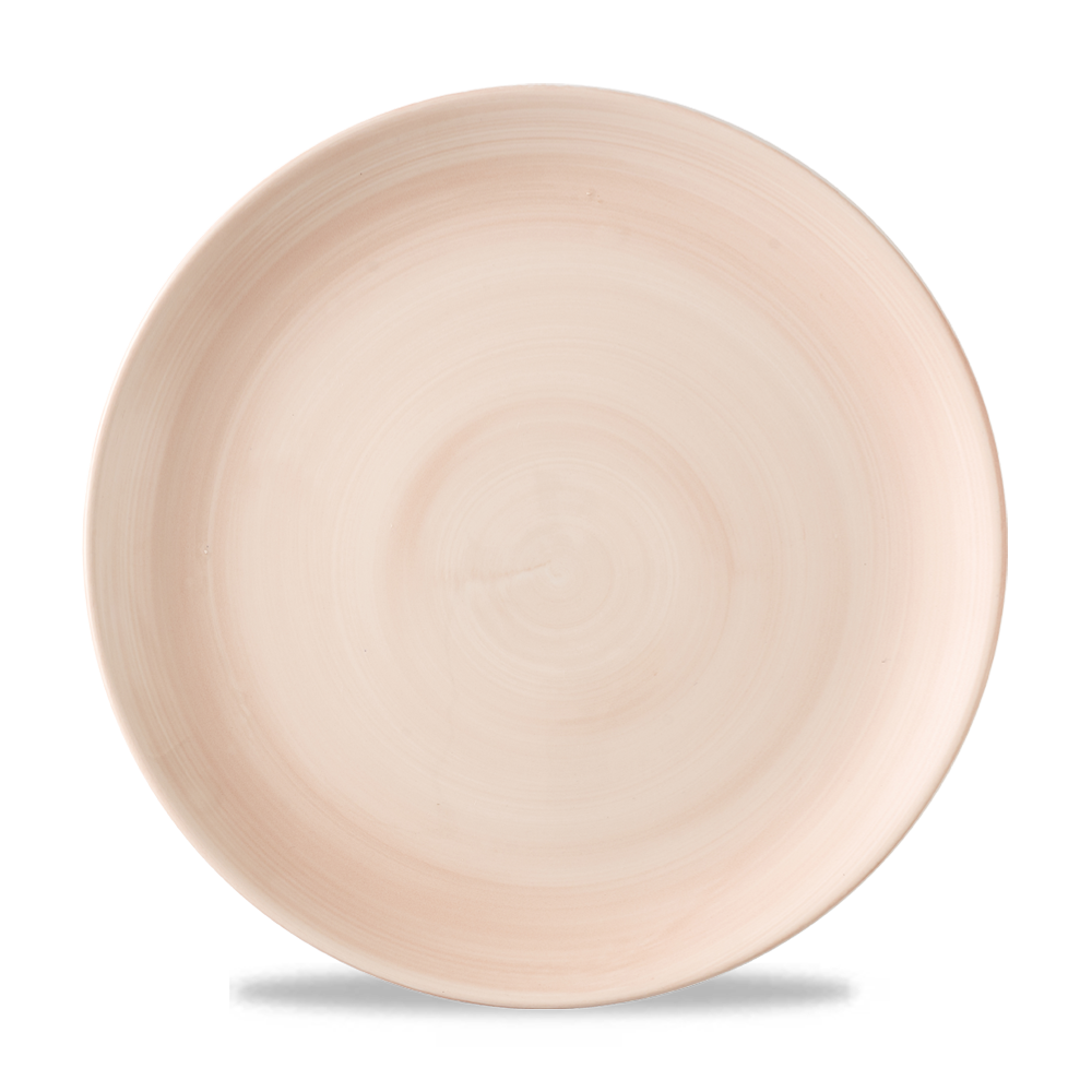 Stonecast Canvas Coral Evolve Coupe Plate 11.25" Box 12