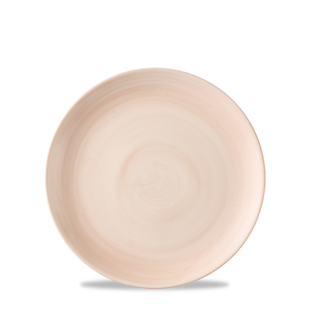 Stonecast Canvas Coral Evolve Coupe Plate 6.5" Box 12