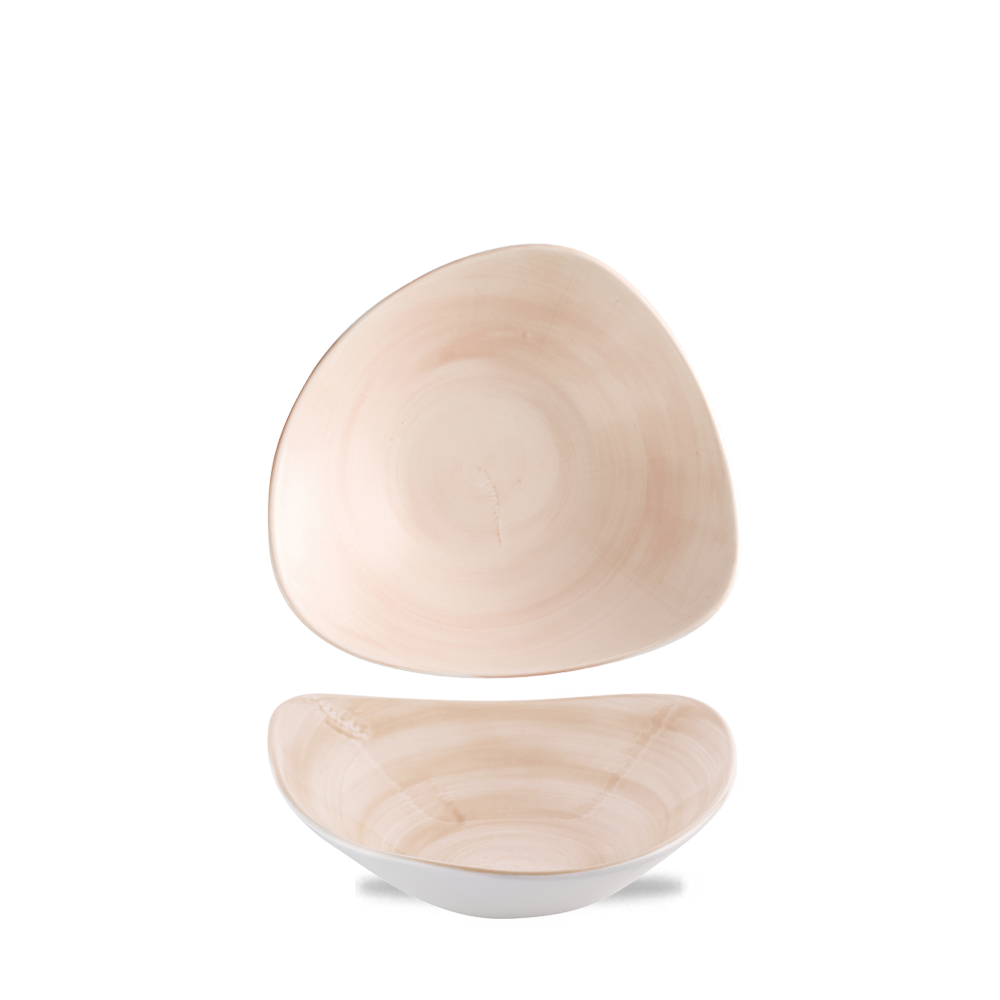 Stonecast Canvas Coral Lotus Bowl 7" Box 12