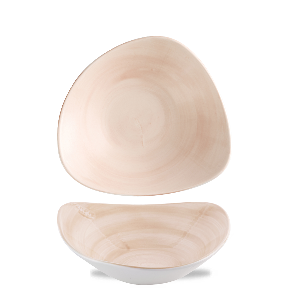 Stonecast Canvas Coral Lotus Bowl 9" Box 12