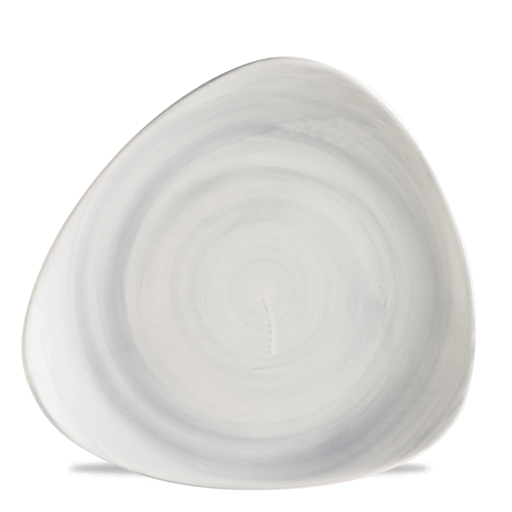 Stonecast Canvas Grey Lotus Plate 10" Box 12