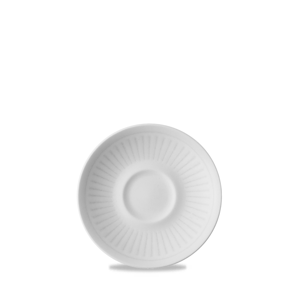 Era Grey Espresso Saucer 4.5" Box 12