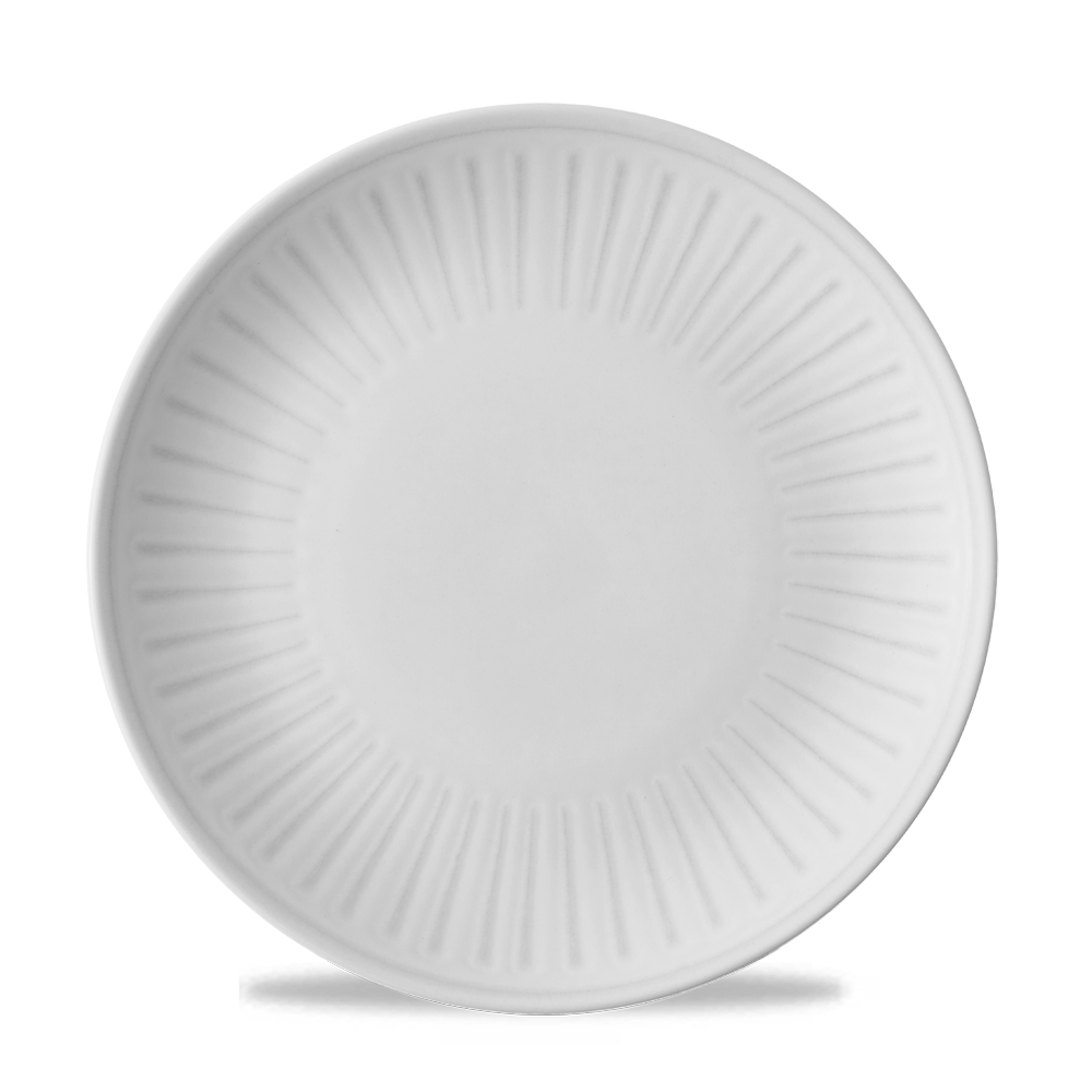 Era Grey Evolve Coupe Plate 10.25" Box 12