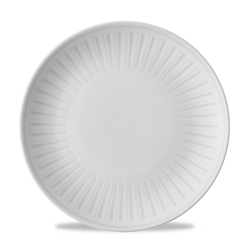 Era Grey Evolve Coupe Plate 11.25" Box 12