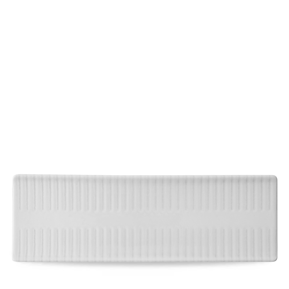 Era Grey Oblong Plate 33X11Cm Box 6