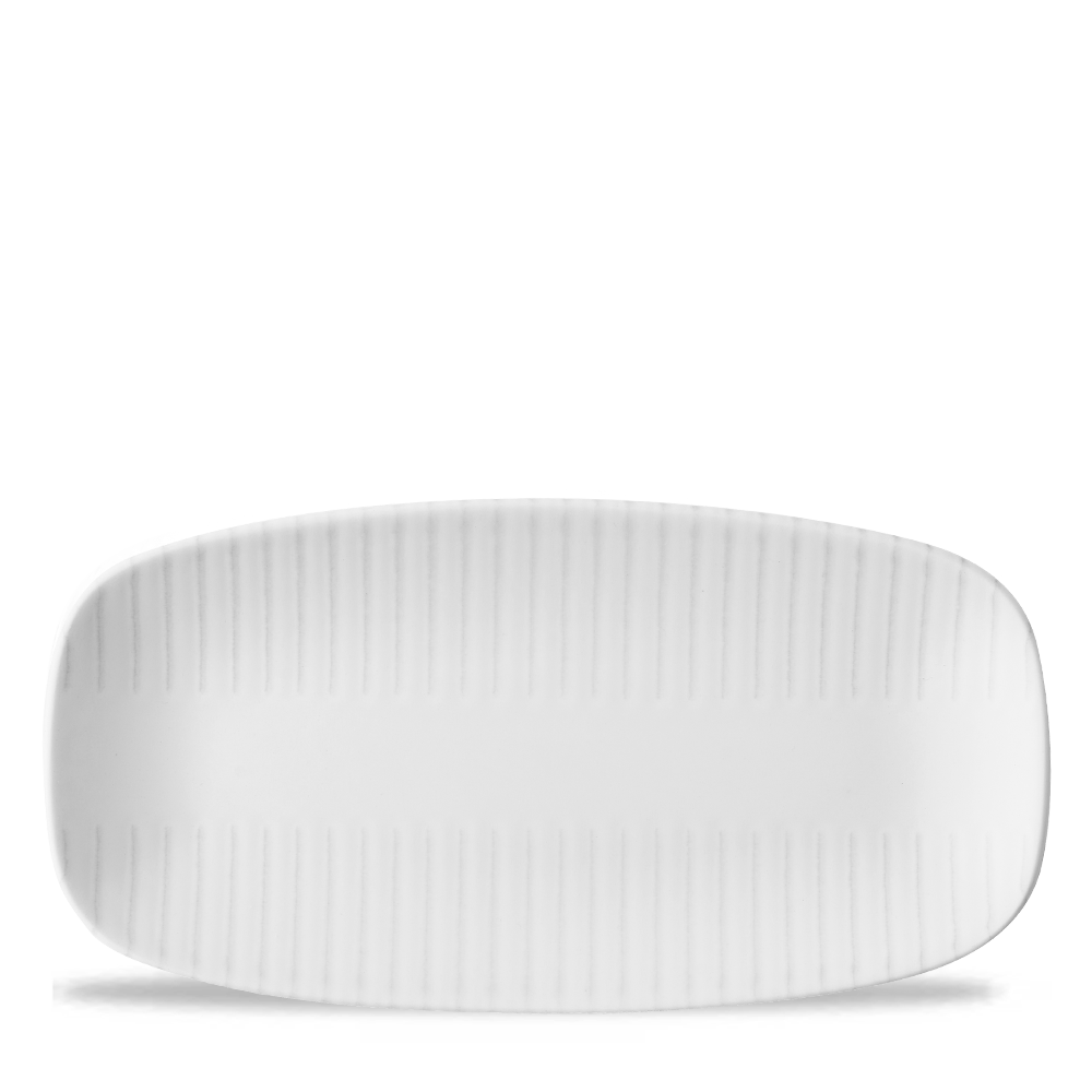 Era Grey Chefs Oblong Plate 11 3/4X6" Box 12