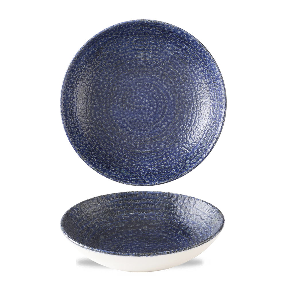 Homespun Chroma Twilight Coupe Bowl 7.25" Box 12
