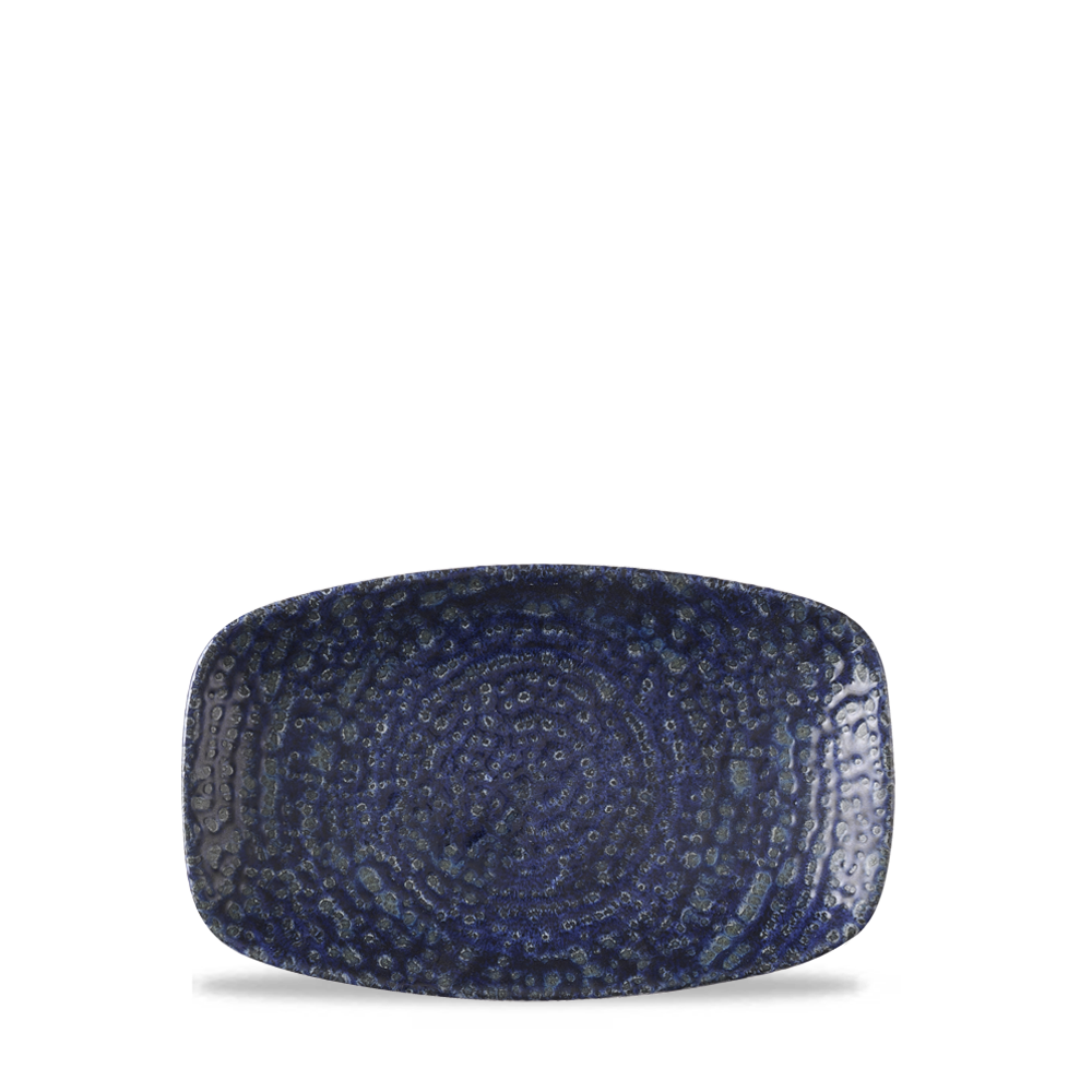 Homespun Chroma Twilight Oblong Chefs Plate 7 4/5 X 4 3/4" Box 12