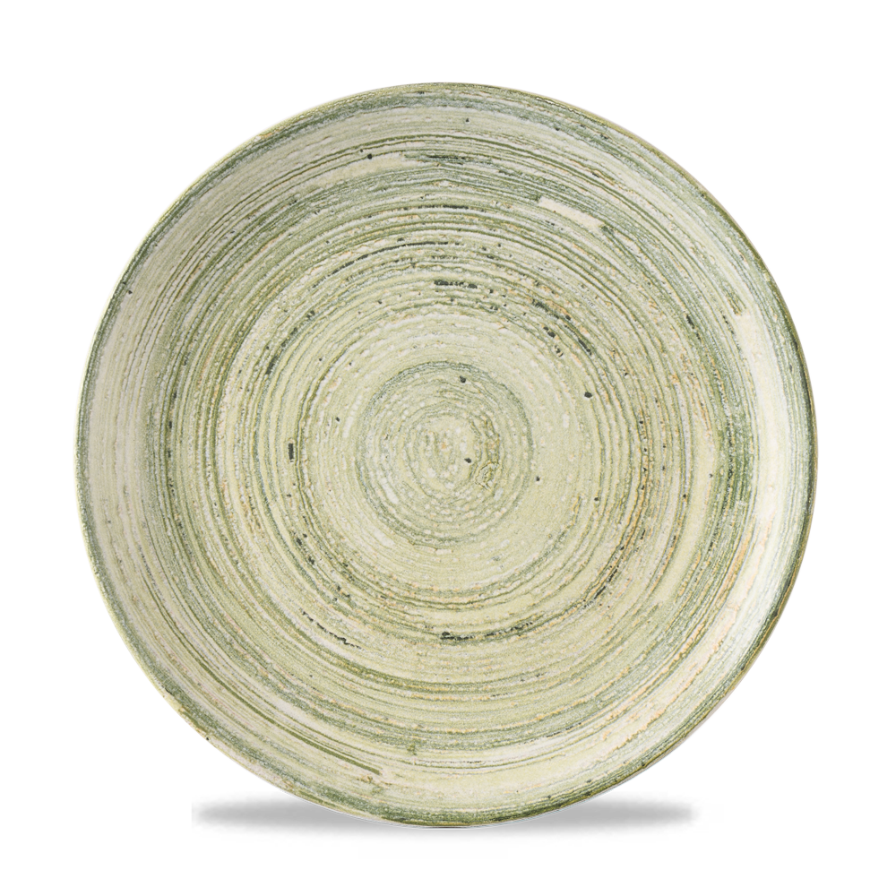 Elements Fern Evolve Coupe Plate 10.25" Box 12