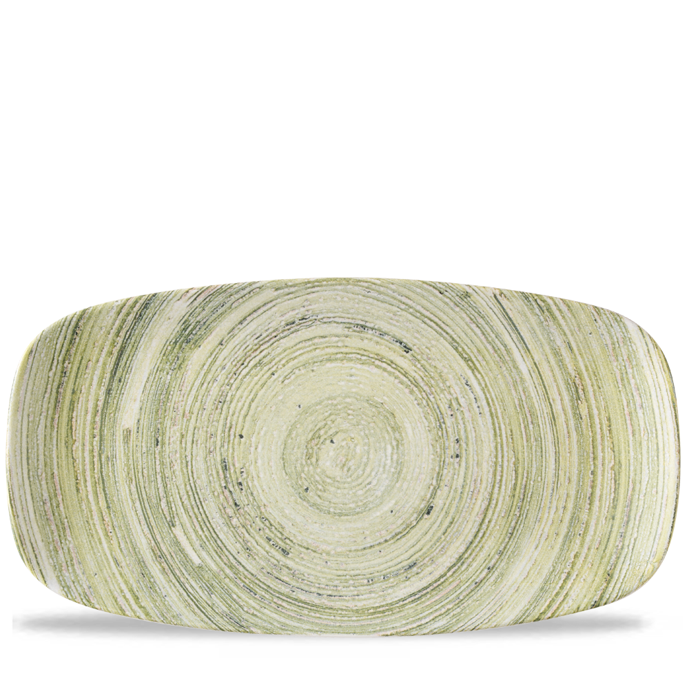 Elements Fern Chefs Oblong Plate 13 7/8X7 3/8" Box 6