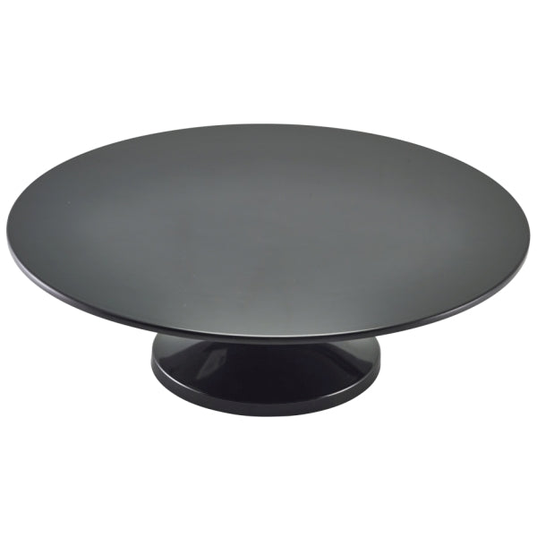 Black Melamine Cake Stand 33cm/ 13" pack of 1