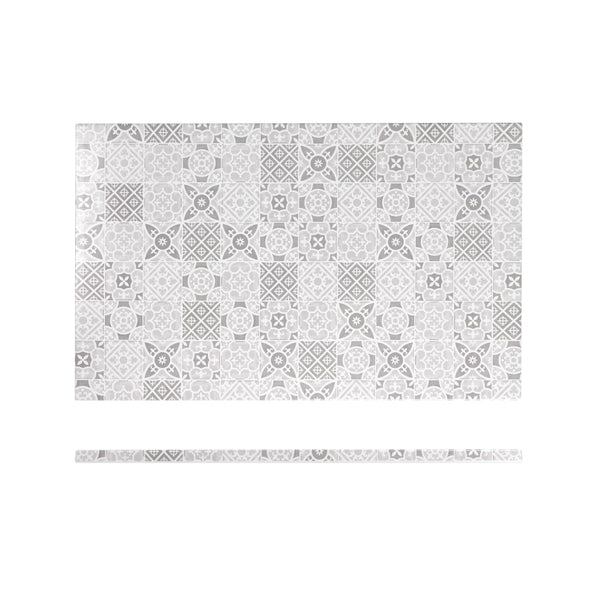 White Marrakesh Melamine GN 1/1 Slab 53 x 32.5cm Per Case of 1