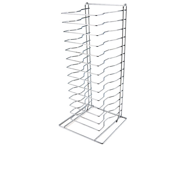 Genware Pizza Rack/ Stand 15 Shelf pack of 1