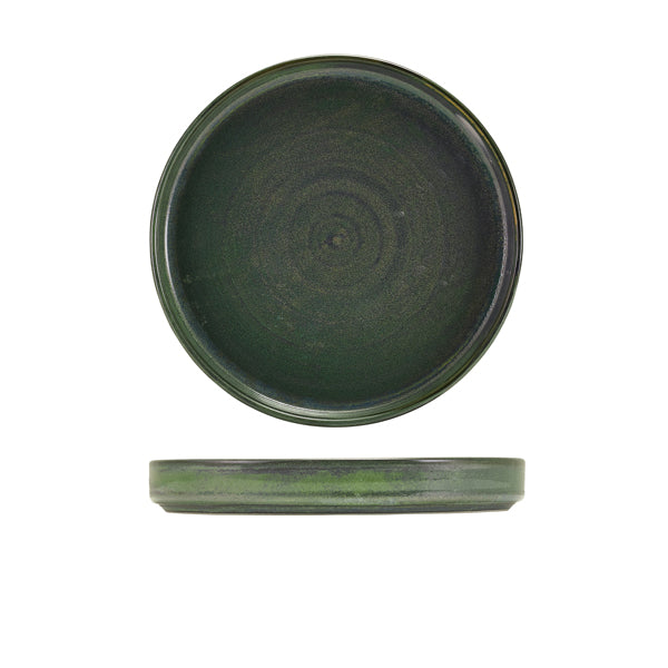 Terra Porcelain Aqua Green Presentation Plate 20.5cm Per Case of 6
