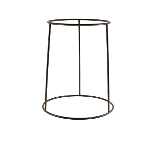 GenWare Black Anti-Slip Round Buffet Riser 30cm Per Case of 1