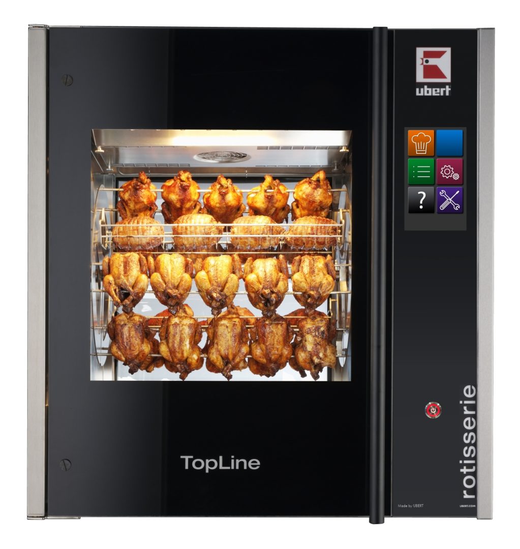 Ubert 6 Split Rotisserie Oven