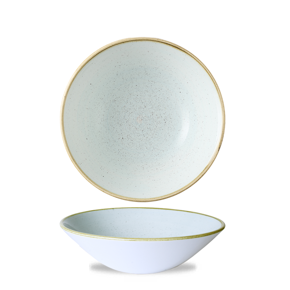 Stonecast Duck Egg Evolve Deep Coupe Bowl 8 2/3" Box 6