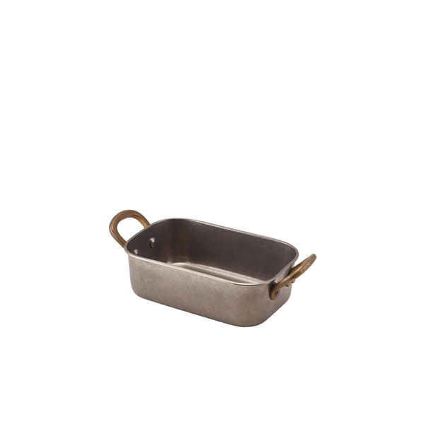 GenWare Vintage Steel Mini Roaster 14.5 x 9.5 x 4.5cm Per Case of 6