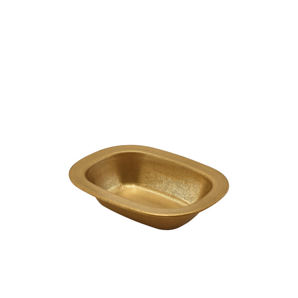 GenWare Gold Vintage Steel Pie Dish 16cm Per Case of 12