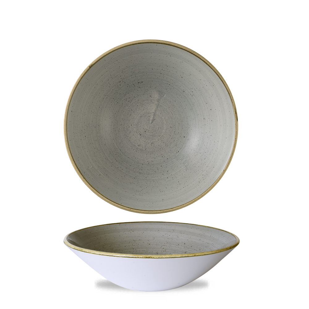 Stonecast Grey Evolve Deep Coupe Bowl 8 2/3" Box 6