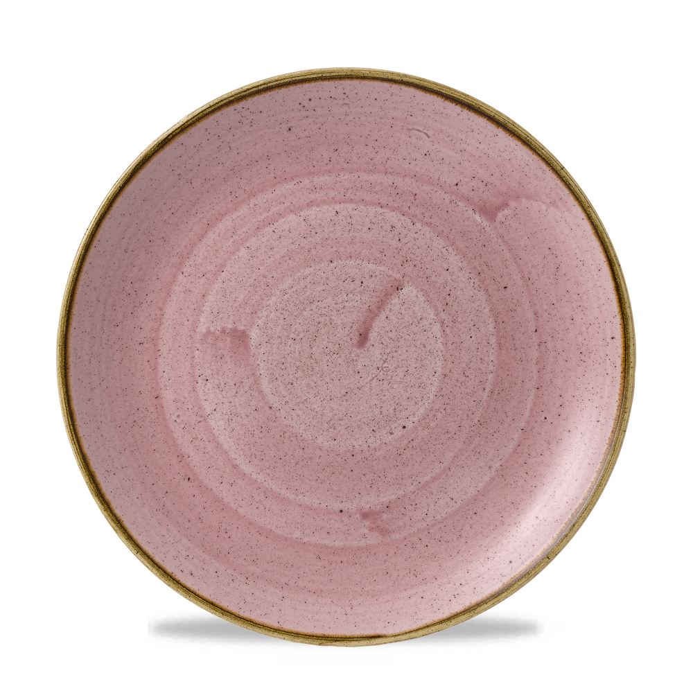 Stonecast Petal Pink Evolve Coupe Plate 10 5/8" Box 12