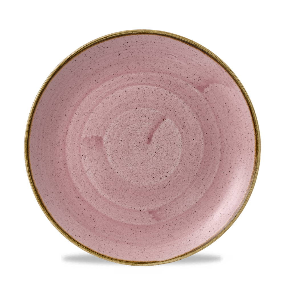 Stonecast Petal Pink Evolve Coupe Plate 9" Box 12