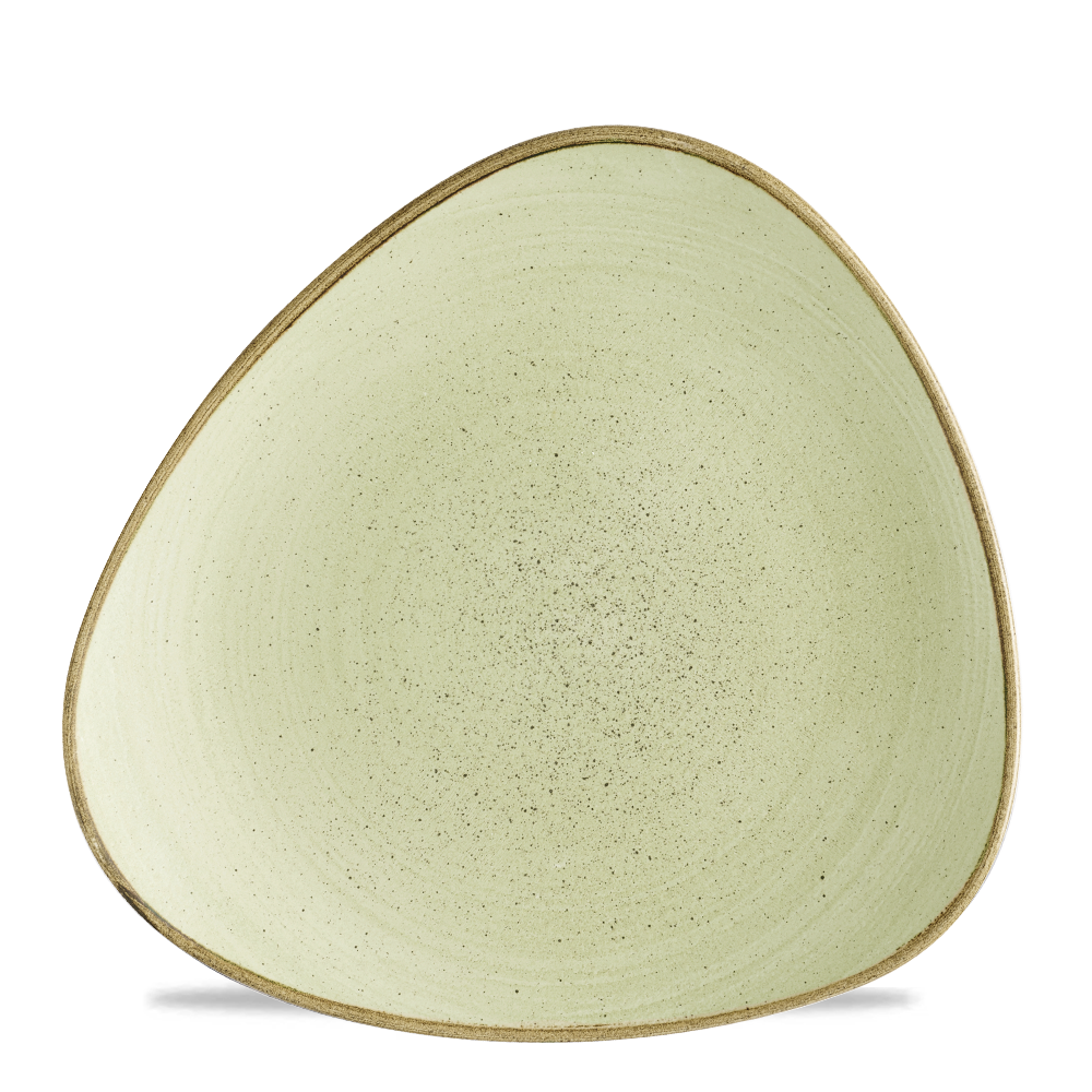 Stonecast Raw Green Lotus Plate 10" Box 12