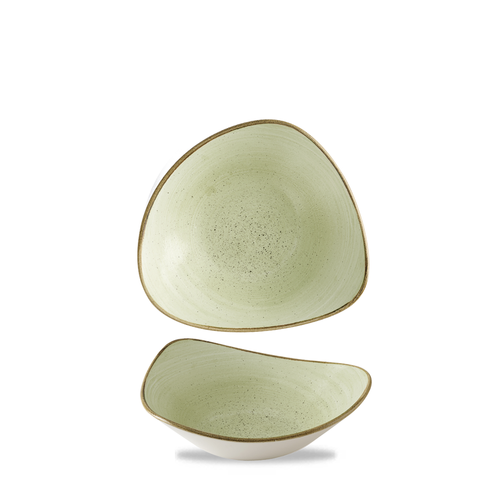 Stonecast Raw Green Lotus Bowl 7" Box 12