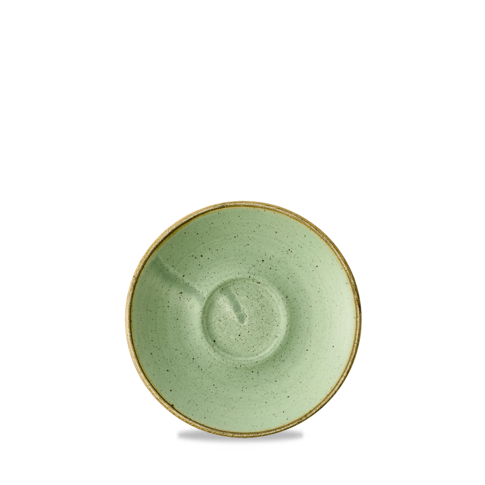 Stonecast Sage Green Cafe Espresso Saucer 4.5" Box 12