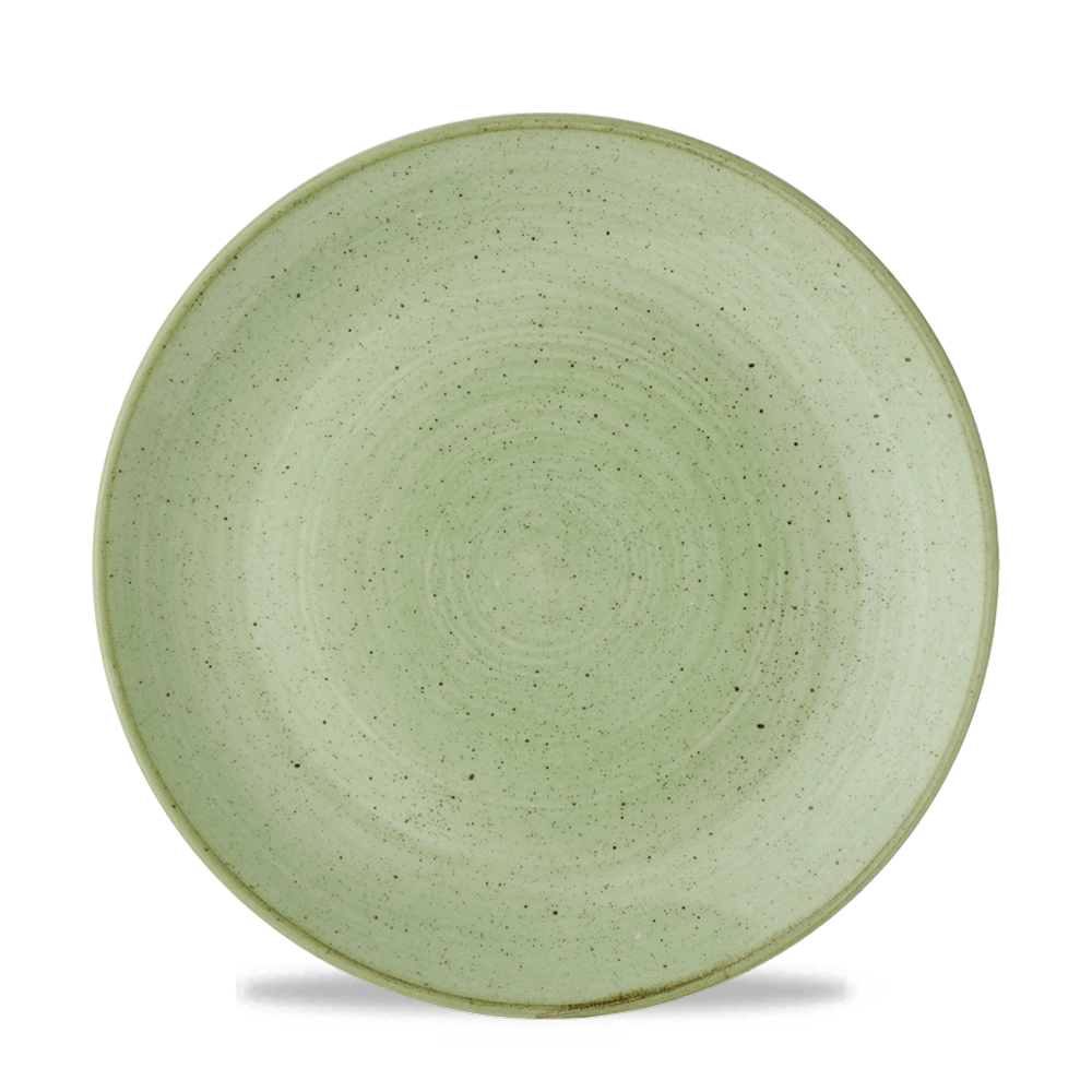 Stonecast Sage Green Evolve Coupe Plate 9" Box 12