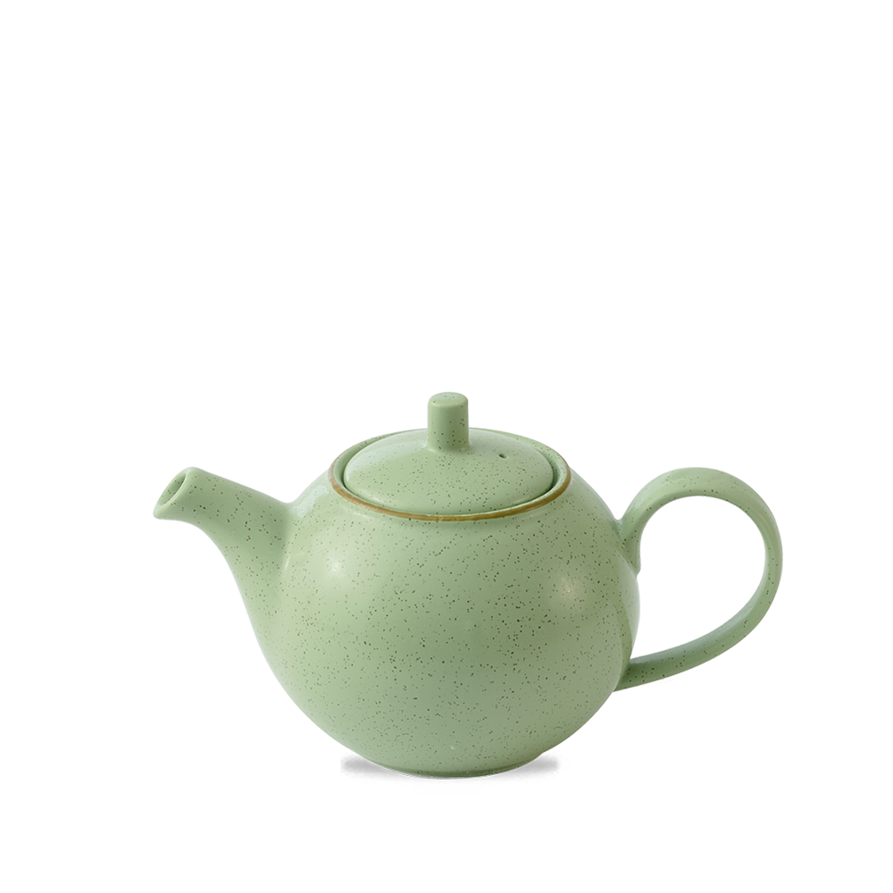 Stonecast Sage Green Beverage Pot 15Oz Box 4