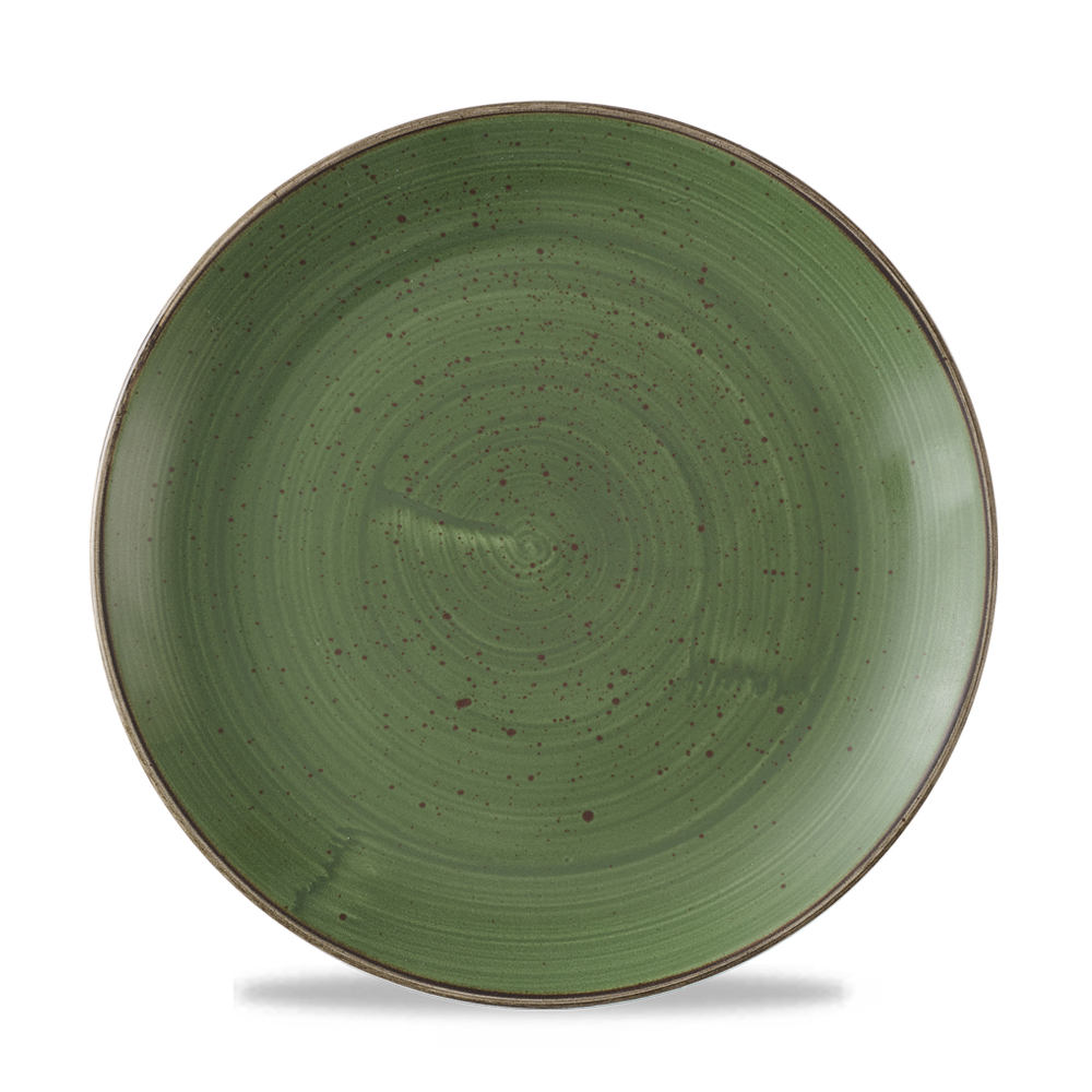 Stonecast Sorrel Green Evolve Coupe Plate 10.25" Box 12
