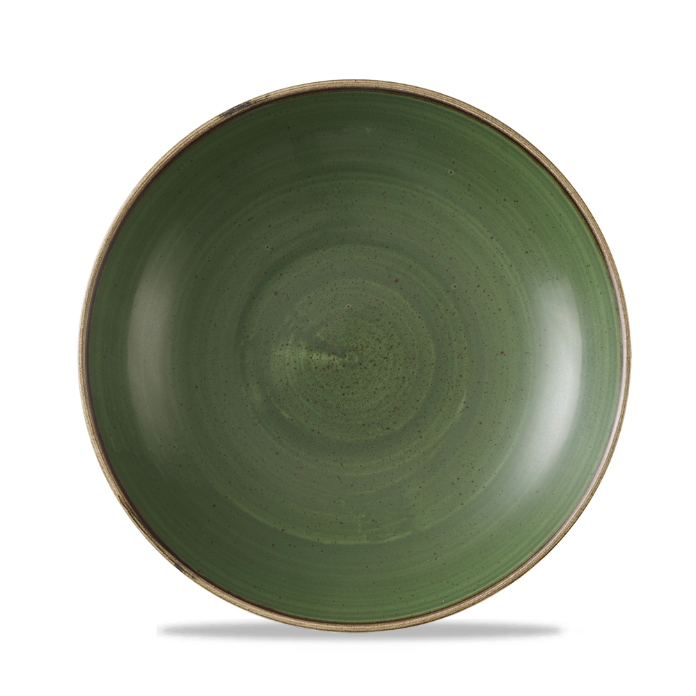 Stonecast Sorrel Green Evolve Coupe Bowl 9.75" Box 12